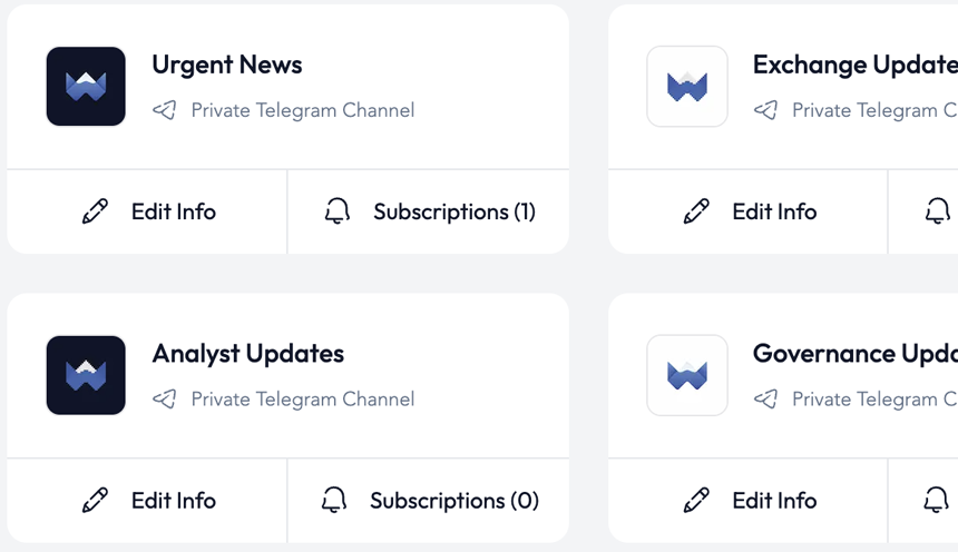 Updates delivered where you need